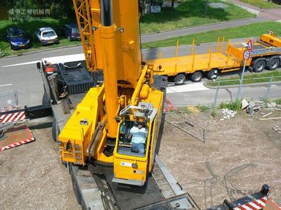 國外起重機(jī)工作場景